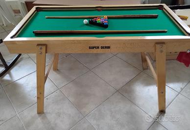 Tavolo da Biliardo gioco stile anni 70