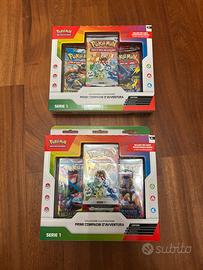 2 collezioni pokemon primi compagni d’avventura