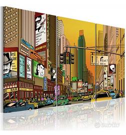 Quadro Con I Taxi Di New York ARREDALACASA
