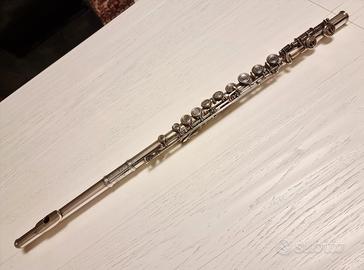 Flauto d'epoca d'argento