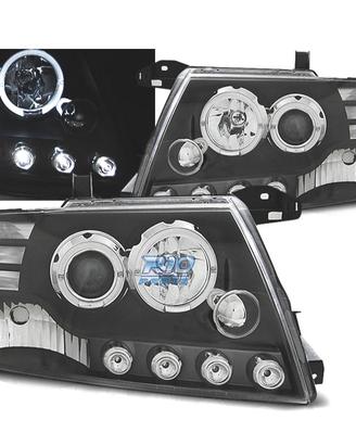 FARI MITSUBISHI PAJERO V60 00-06 ANGEL EYES LED NE