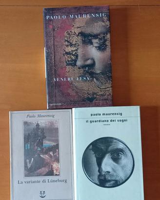 3 libri di Paolo Maurensig