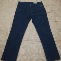 Pantaloni Montezemolo Slim Cotone Taglia 32/46