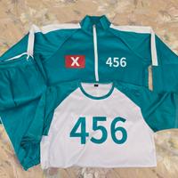 Costume tuta serie squid game carnevale M L nuovo