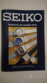 CATALOGO OROLOGI SEIKO ANNI 70 RISTAMPA