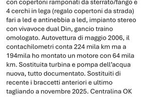 Panda Cross 4x4, 1.3 diesel