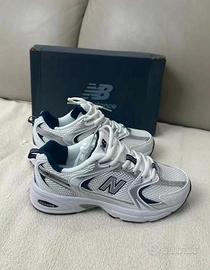 New Balance 530 38 Donna Sneakers Bianche Nuove