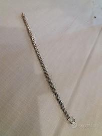 Braccialetto argento 925 catena maglia Mesh