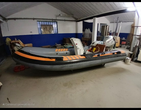 Gommone 480 con 40cv honda 4tempi