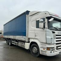 Motrice scania r380 telonato con pedana retrattile