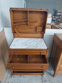 Cassettiera veneta +carrello da cucina