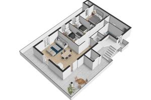 Nuovo attico con ascensore