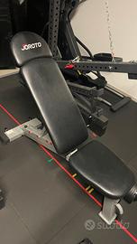 Panca Palestra, 2 panche…,regolabile, 90 gradi