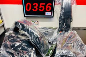 Kit plastiche honda crf 450 2005-08 nero