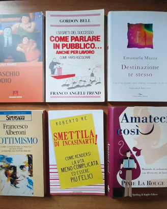 Libri di psicologia, varie edizioni