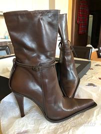 Tronchetti vero cuoio eleganti