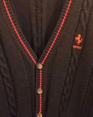Cardigan vintage uomo Ferrari originale collezioni