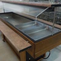 Espositore refrigerato a self