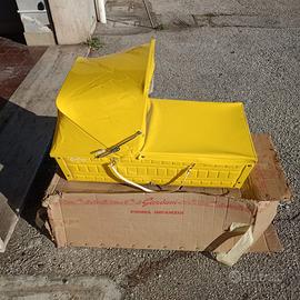 Carrozzina Giordani Gialla. Vintage