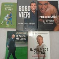 Lotto 5 autobiografie calciatori –Materazzi, Vier