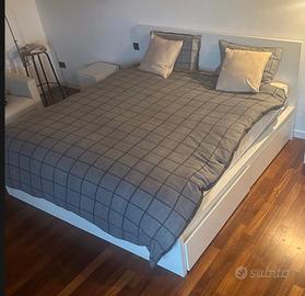 Letto 180x200 con cassetti + doghe -  QUASI NUOVO