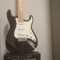 chitarra elettrica Behringer con amplificatore 
