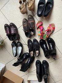 Lotto n10 paia di scarpe n35