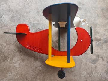 Lampada a sospensione in legno 