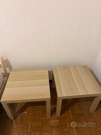 Due Tavolini IKEA 55x55cm come nuovo