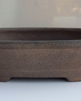Vaso bonsai in gres Tokoname - Shuho - cm26x19x5,5