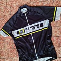 autentica maglia ciclismo SANTINI tg. L nuova