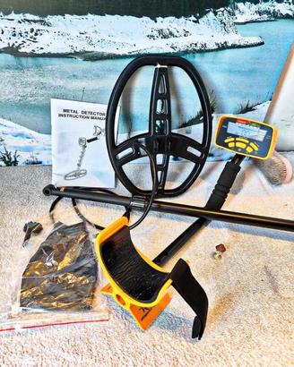 Metal Detector Spiaggia Terreni Pro MD-6450 Gold D