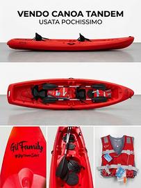 Canoa / Kayak Tandem "Gil Family" -  COME NUOVA