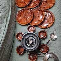 Utilissimo set fonduta per sei persone con scatola