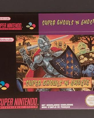 Scatola "REPRO" Super ghouls'n ghosts SNES