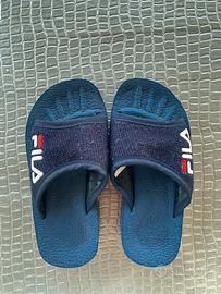 Ciabattine Fila blu bambino