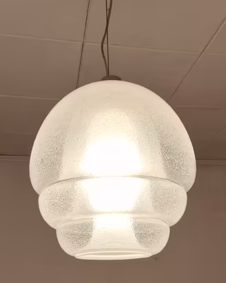 Lampadario vintage anni 70 stile Vistosi