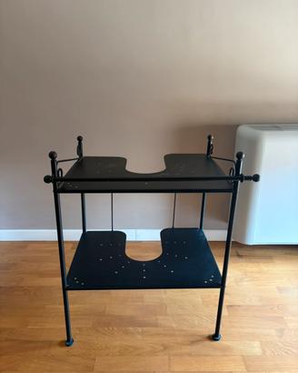 Sottolavabo IKEA RÖNNSKÄR in ferro battuto nero