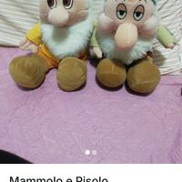pupazzi pisolo e mammolo 