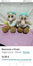 pupazzi pisolo e mammolo 