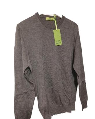 maglia uomo Guarracino taglia 50 lana merinos 