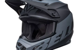 CASCO BELL MX-9 MIPS DISRUPT NERO/CHARCOAL