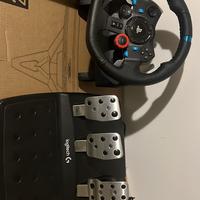 volante e pedali logitech ps4