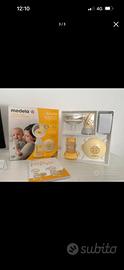 Medela tiralatte elettrico usato una volta sola