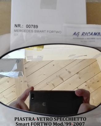 Vetro specchietto Smart Fortwo Coup Cabrio