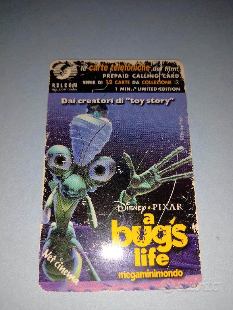 carta telefonica A bugs life - Collezionismo In vendita a Roma