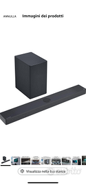 LG SC9S Soundbar TV 400W, 3.1.3 Canali con Subwoof