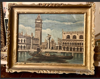 PREGIATOarazzoTESSUTOraffiguranteVENEZIAsecoloXX