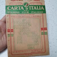 Trieste Carta d'Italia Touring 