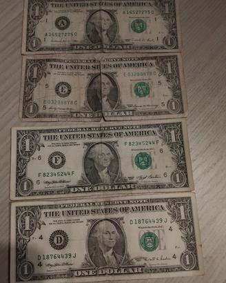 Banconote dollari americani 